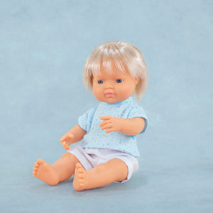 Panenka kluk My Friends & Me – Evropan světlovlasý 38 cm