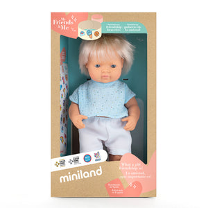 Panenka kluk My Friends & Me – Evropan světlovlasý 38 cm