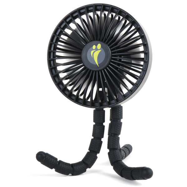 Větrník na kočárek s baterií