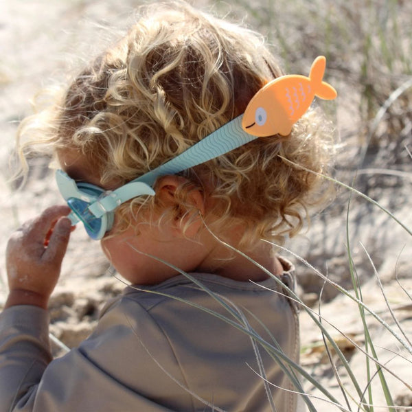 Plavecké brýle pro děti – Fish Aqua Blue