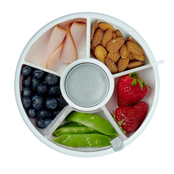 Svačinový box Snack Spinner – Šedý
