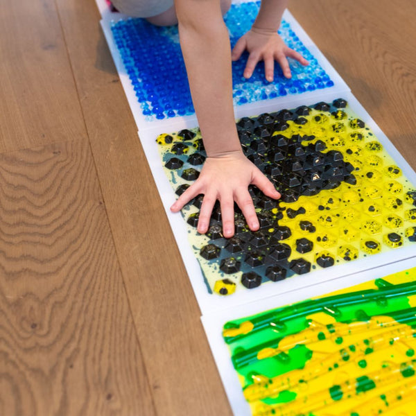 Senzorická dráha Tekuté dlaždice se strukturou 30 cm 6 kusů