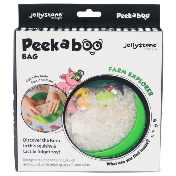 Peekaboo senzorický disk s figurkami – Farma