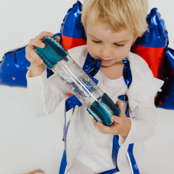 DIY senzorická lahvička – Galaxy Edition