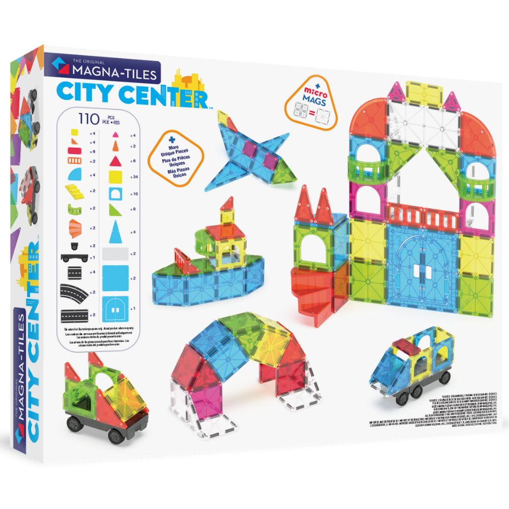 Magnetická stavebnice – City Center 110 dílků