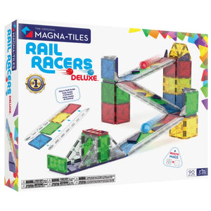 Magnetická kuličková dráha – Rail Racers XL 90 dílků