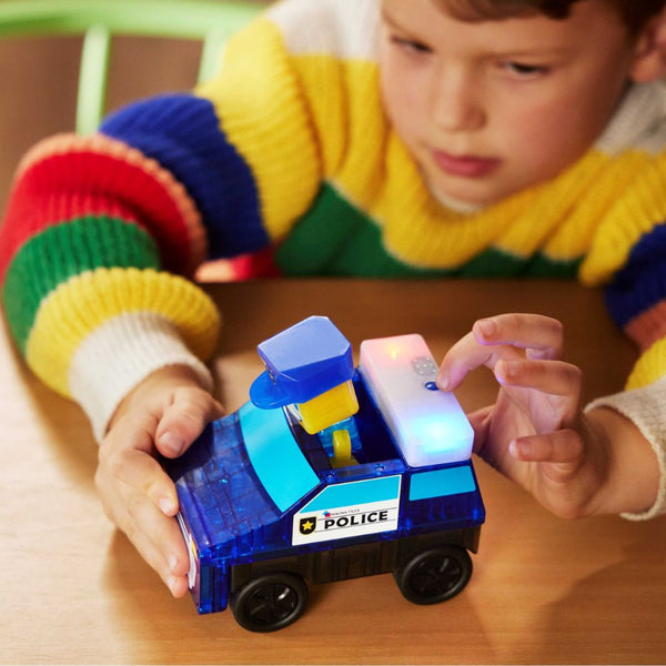 Magnetické cihličky – Policejní stanice 35 dílků