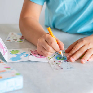 Kreativní sada s obtisky – Šťastná monstra