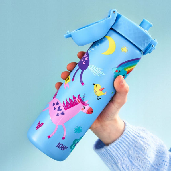 Ocelová láhev 600 ml – Jednorožci