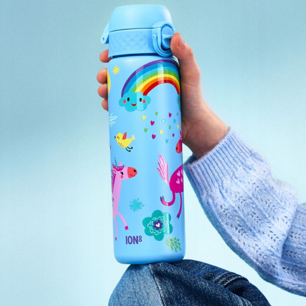 Ocelová láhev 600 ml – Jednorožci