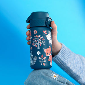Ocelová láhev 400 ml – Lesní zvířata