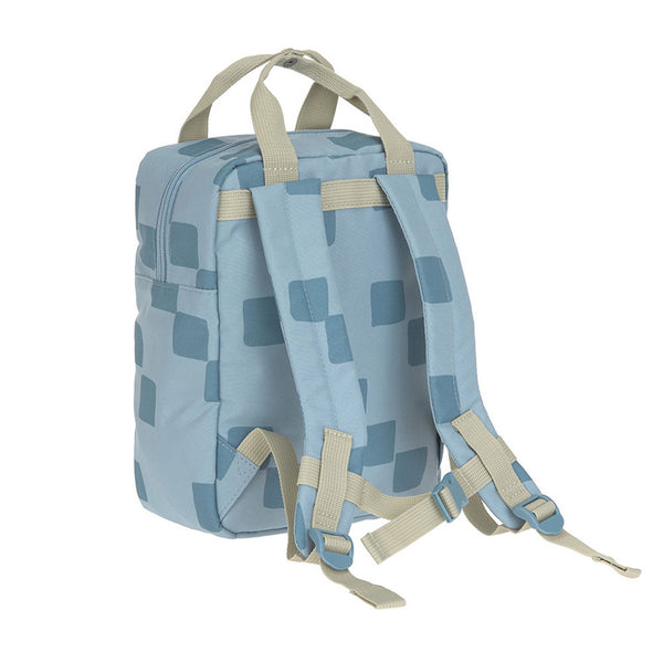 Dětský batoh Mini hranatý – Pattern Party Blue