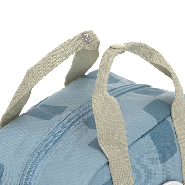Dětský batoh Mini hranatý – Pattern Party Blue