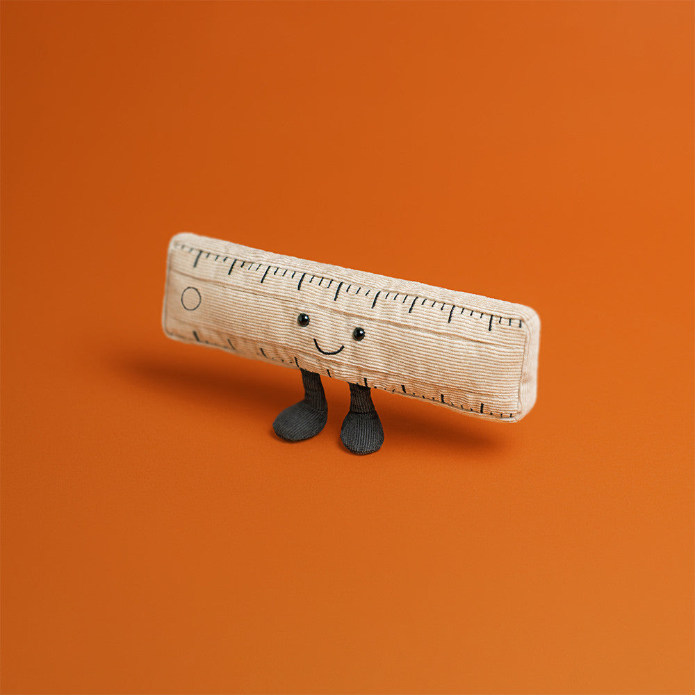Plyšové veselé pravítko 20 cm