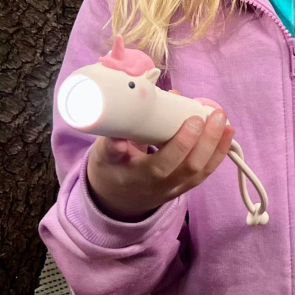 Kapesní svítilna jednorožec – Pinky