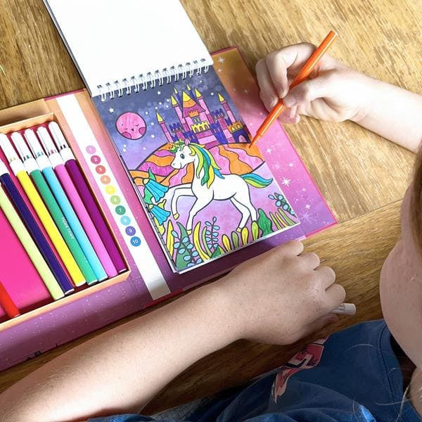 Kreativní malování podle čísel – Jednorožci