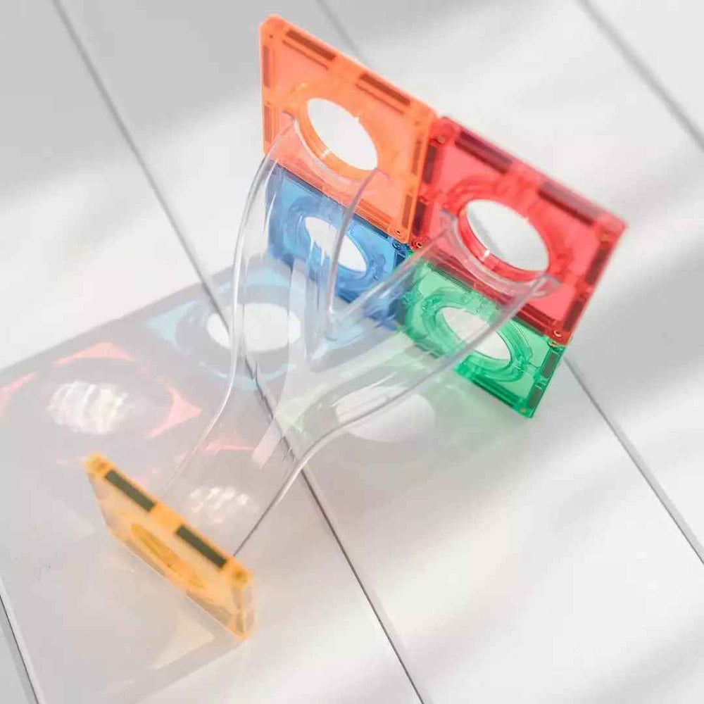 Magnetická kuličková dráha – Rainbow Super Ball Run Pack 134 dílků