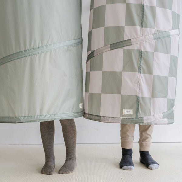 Hrací tunel – Checkerboard Green