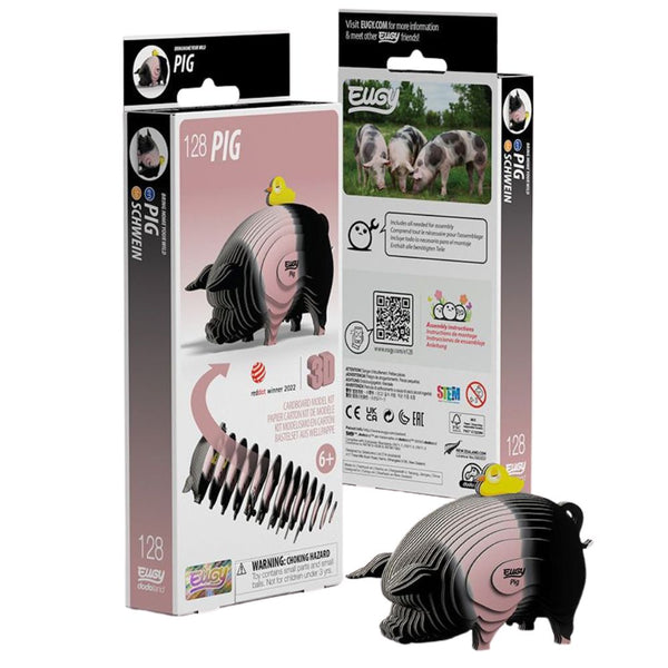 Eko-puzzle 3D – Prasátko
