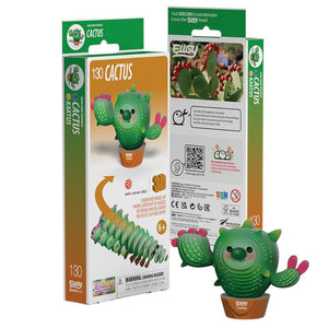 Eko-puzzle 3D – Kvetoucí kaktus