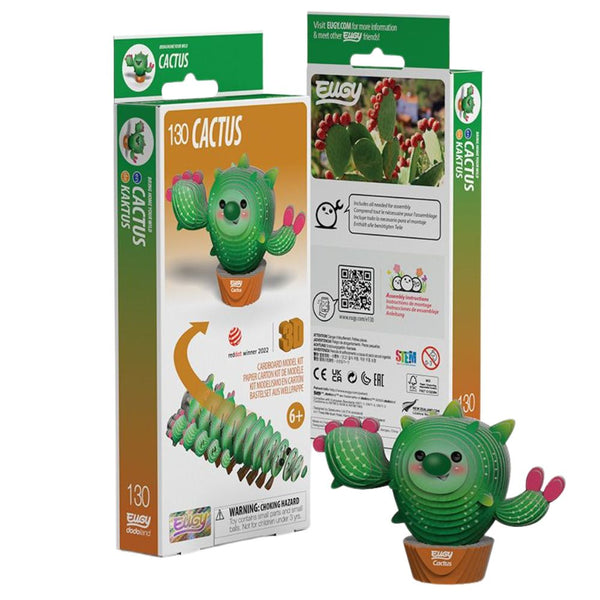 Eko-puzzle 3D – Kvetoucí kaktus