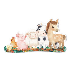 Progresivní puzzle Moje první – Farma 2+