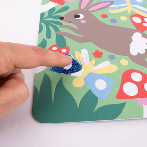 Výtvarná sada s BIO třpytkami – Glitter art