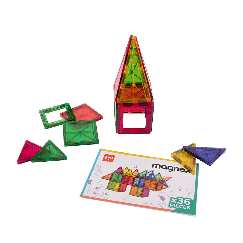 Magnetická stavebnice Magnex Apli Kids - 36 dílků