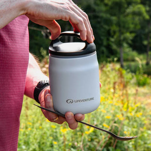 Termoska na jídlo 600 ml – Světle šedá