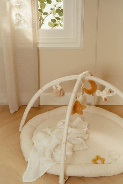 Aktivační podložka s hrazdičkou – Newborn Naturals