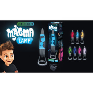 Bezpečná lávová lampa se 7 barvami