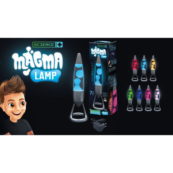 Bezpečná lávová lampa se 7 barvami