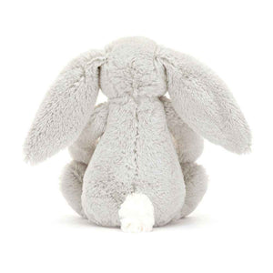 Pluszowy królik z kwiecistymi uszami Bloom Jellycat - srebrny 18 cm
