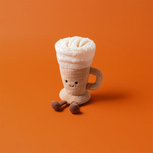 Plyšová káva Latte 18 cm