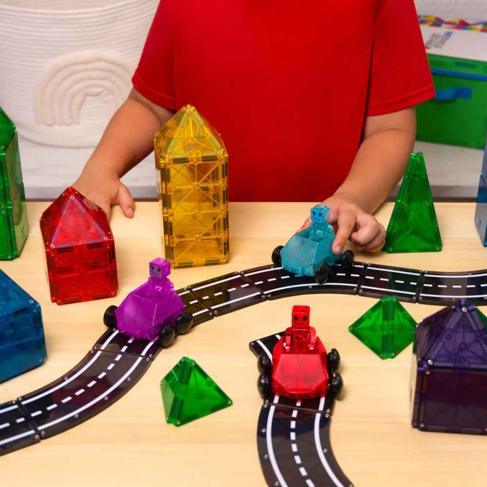 Magnetyczne samochodziki MAGNA-TILES - Dashers 6 el.