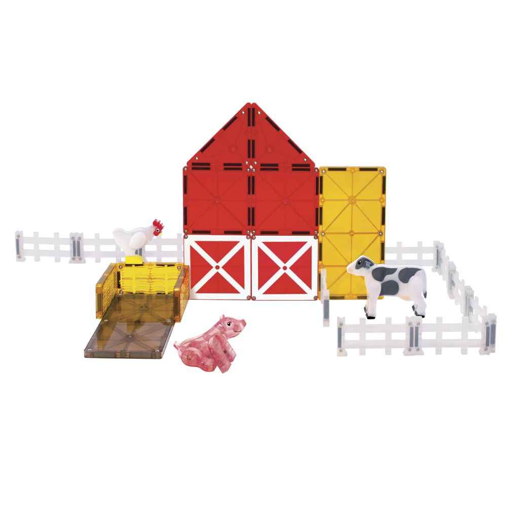 Klocki magnetyczne MAGNA-TILES - Farm Animals 25 el.