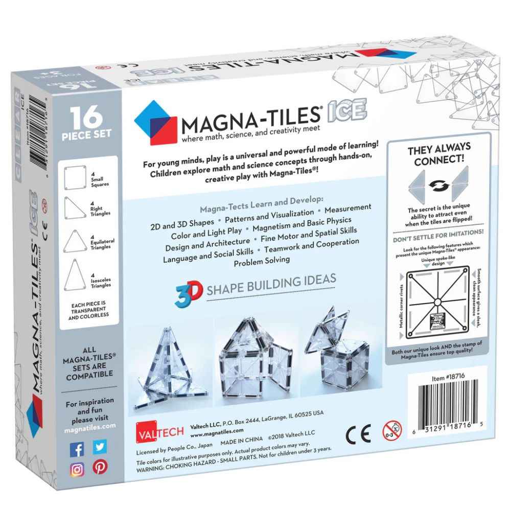 Magnetické kostky – Ice 16 dílků