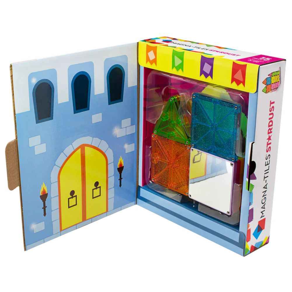 Klocki magnetyczne MAGNA-TILES - Stardust 15 el.