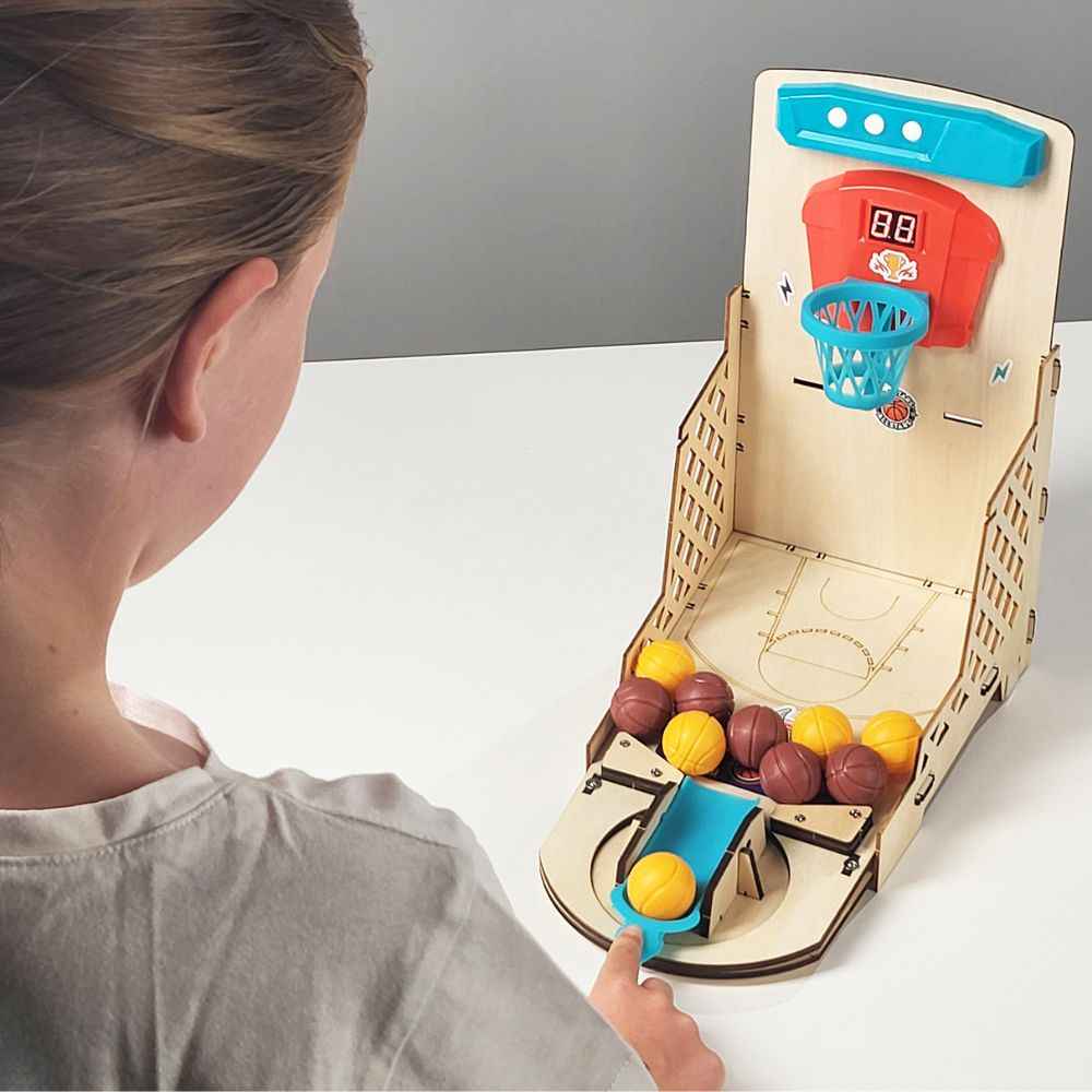DIY sada: Elektronický mini basketbal s hrami