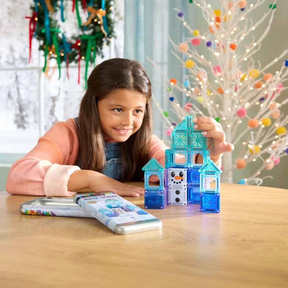 Klocki Magnetyczne MAGNA-TILES Travel Winter Wonder 26 el.