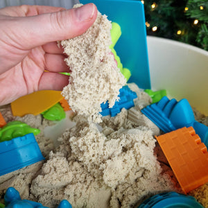 Kinetic Sand s včelím voskem – Sada