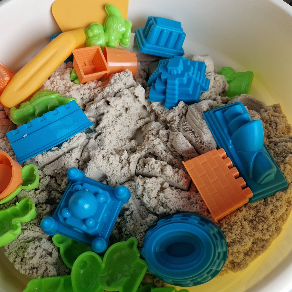 Kinetic Sand s včelím voskem – Sada