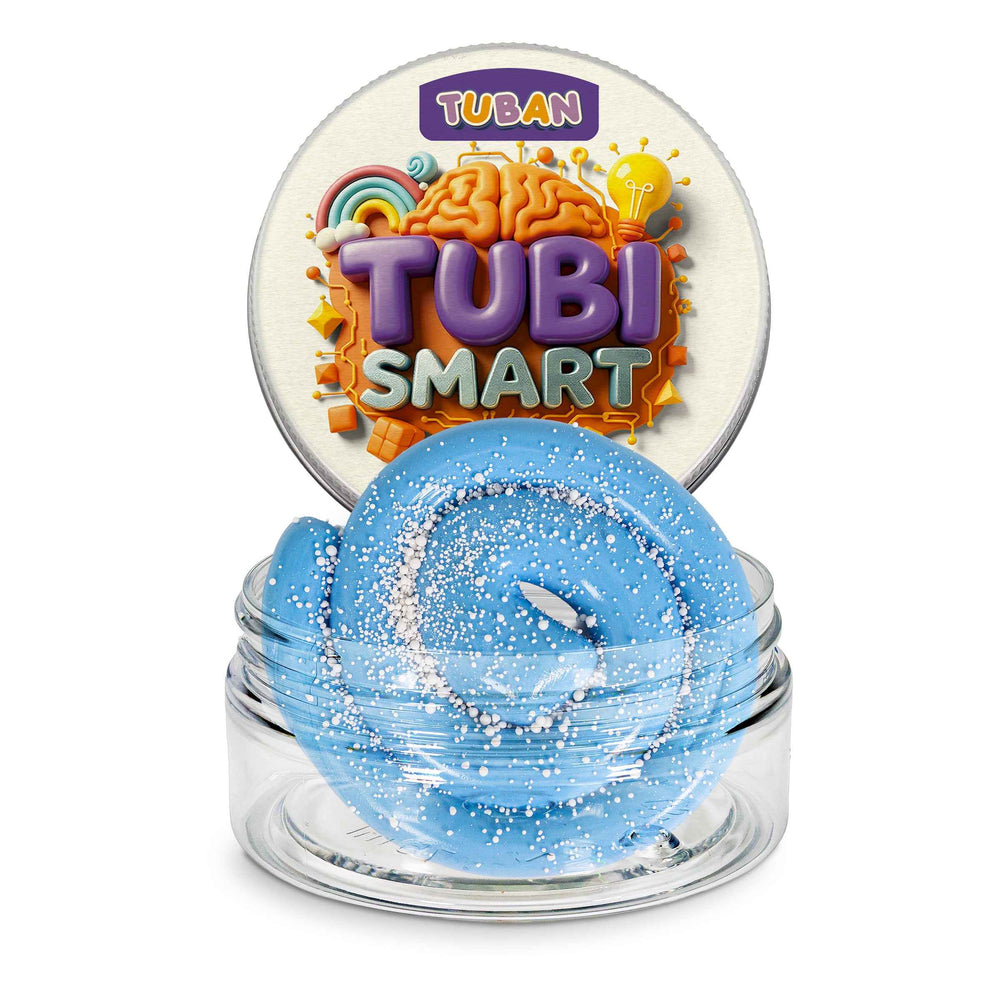 TUBI SMART Plastilin – Blue Sky 50 g – Kreative Knetmasse