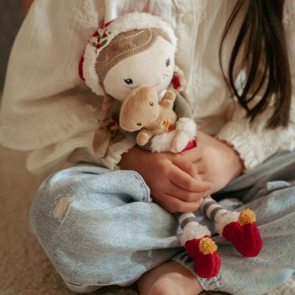Puppe Mädchen – Rosa X-MAS 35 cm