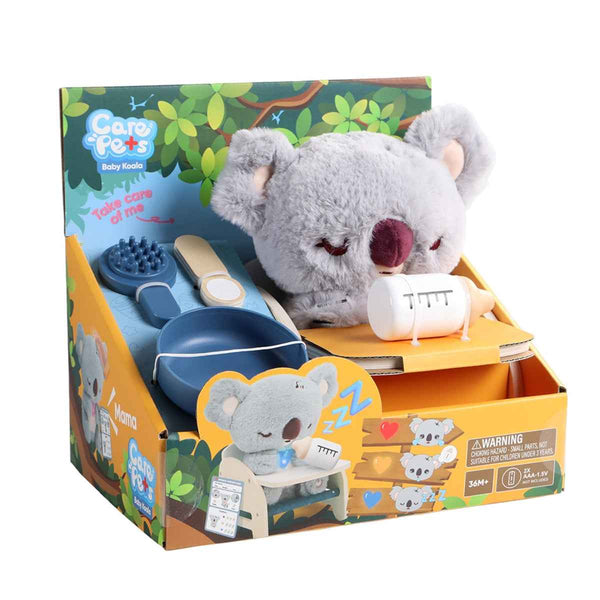 Interaktives Kuscheltier Baby Koala mit Zubehör