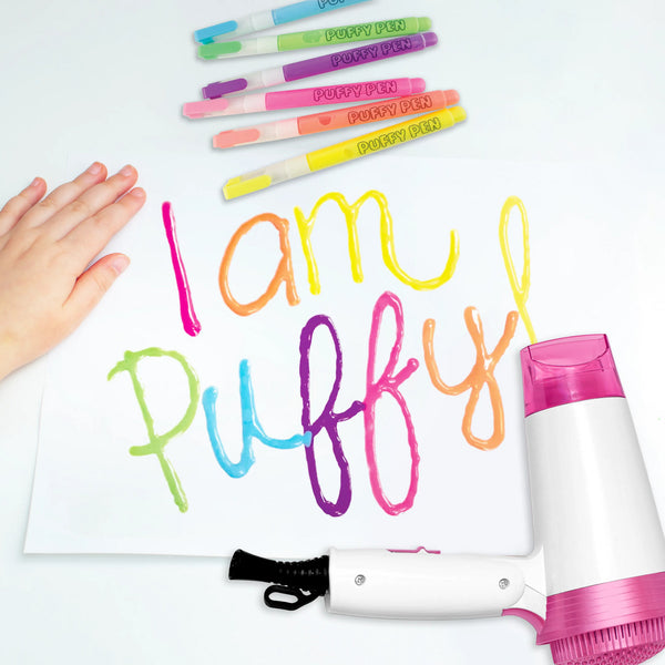 Sada 3D popisovačů Magic Puffy – neonové barvy