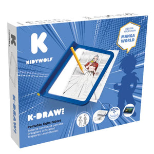 Svítící tabulka pro nácvik psaní a kreslení Kidydraw Pro – Manga