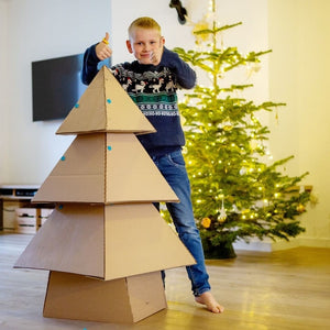 Holiday Bundle – DIY sada nářadí z kartonu se 149 díly pro kreativní stavby