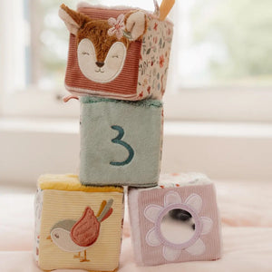 Měkké aktivní kostky – Fairy Garden, 4 kusy