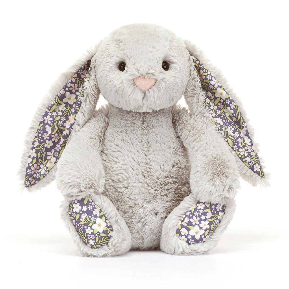 Plyšový zajíček – Blossom Silver Bunny Bloom (31 cm)